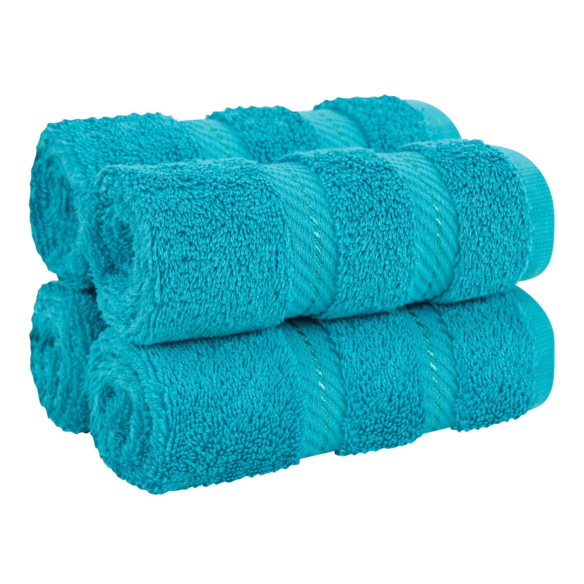  American-softlinen 100% Turkish Cotton 4 Piece Washcloth Set - Wholesale - aqua-blue-1