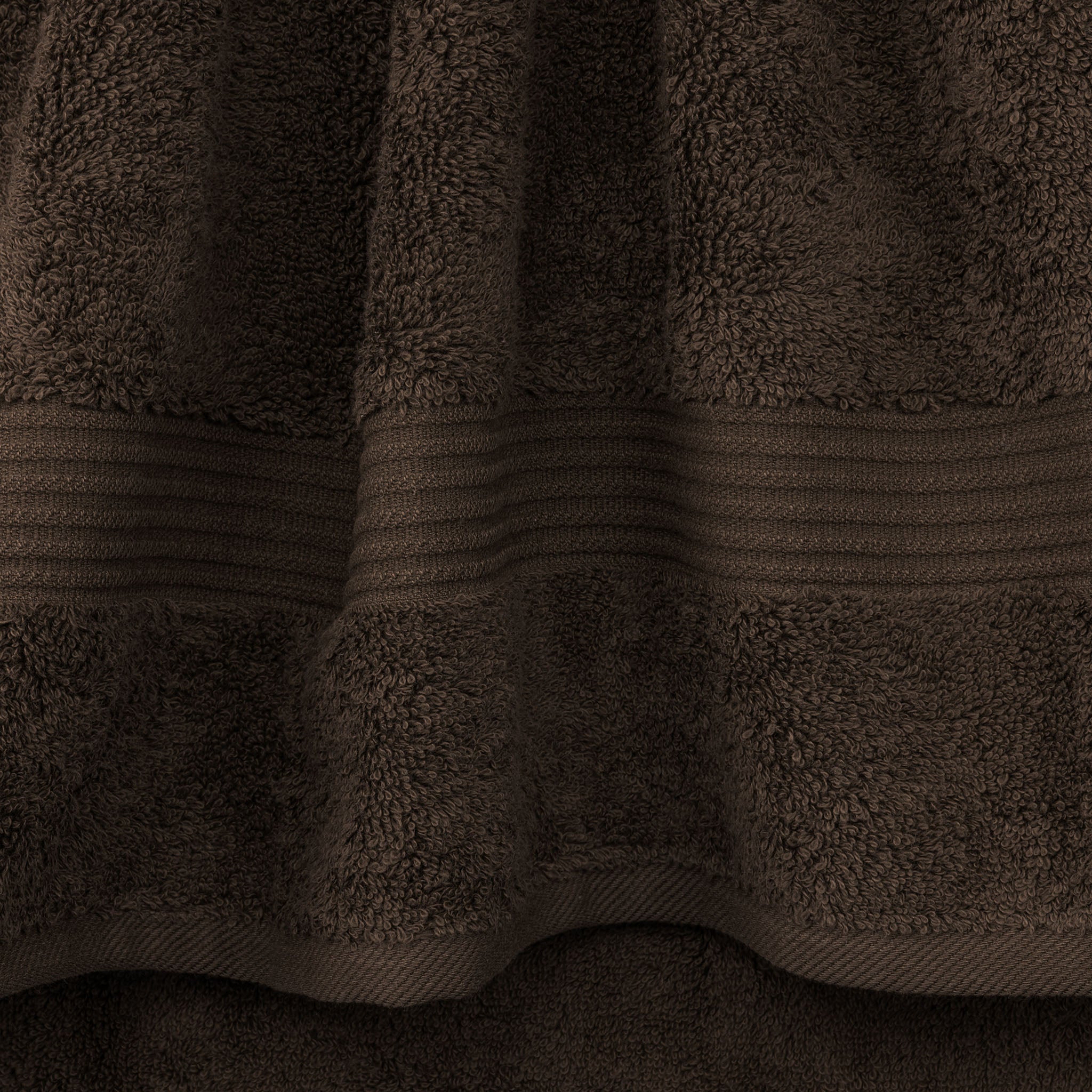 American-softlinen Bekos 100% Cotton Turkish Towels, 4 Piece Bath Towel Set -chocolate-brown-03