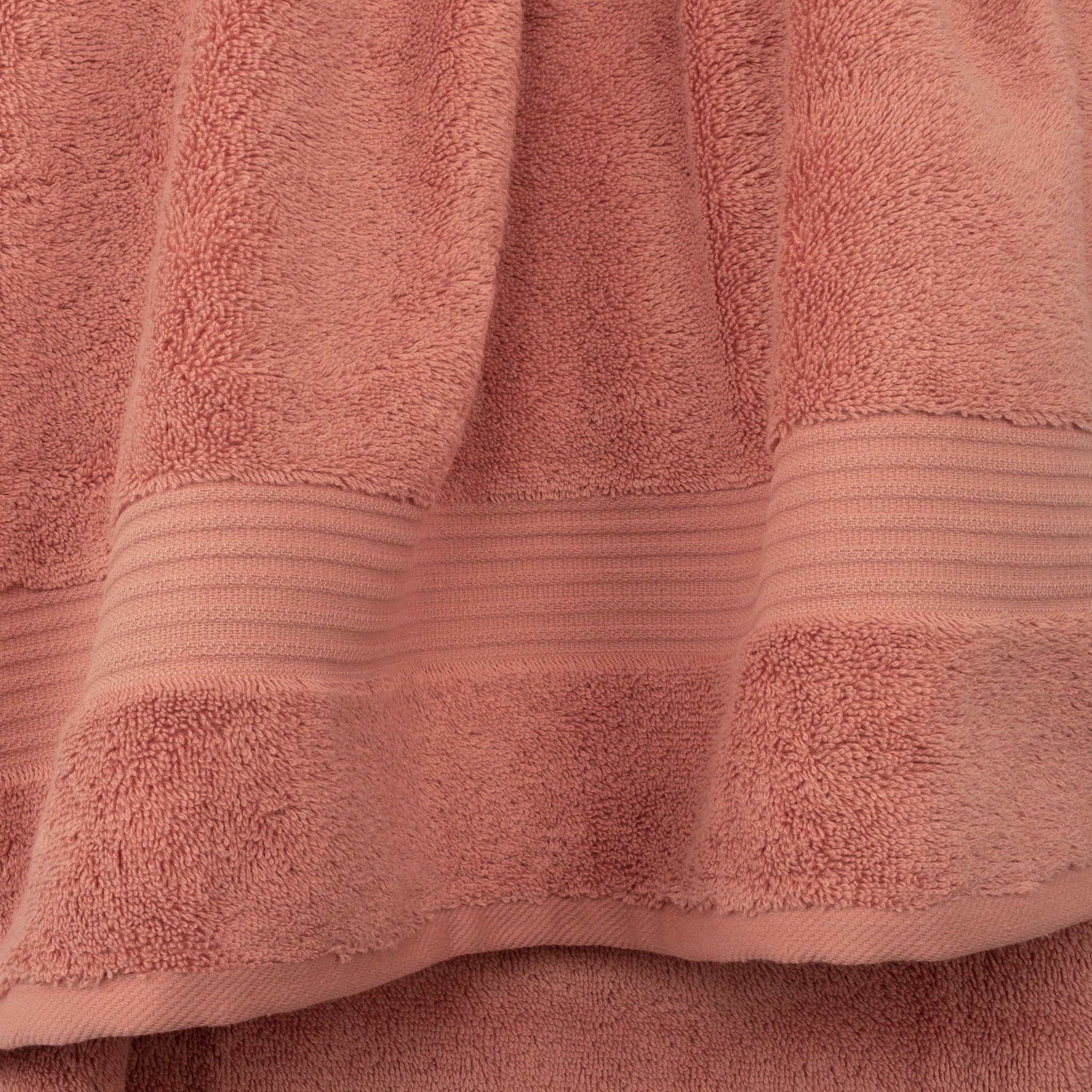 American-softlinen Bekos 100% Cotton Turkish Towels, 4 Piece Bath Towel Set -coral-03