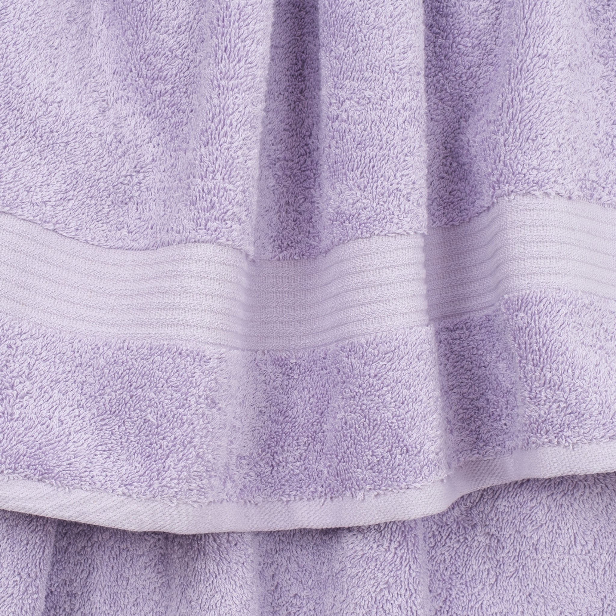 American-softlinen Bekos 100% Cotton Turkish Towels, 4 Piece Bath Towel Set -lilac-03