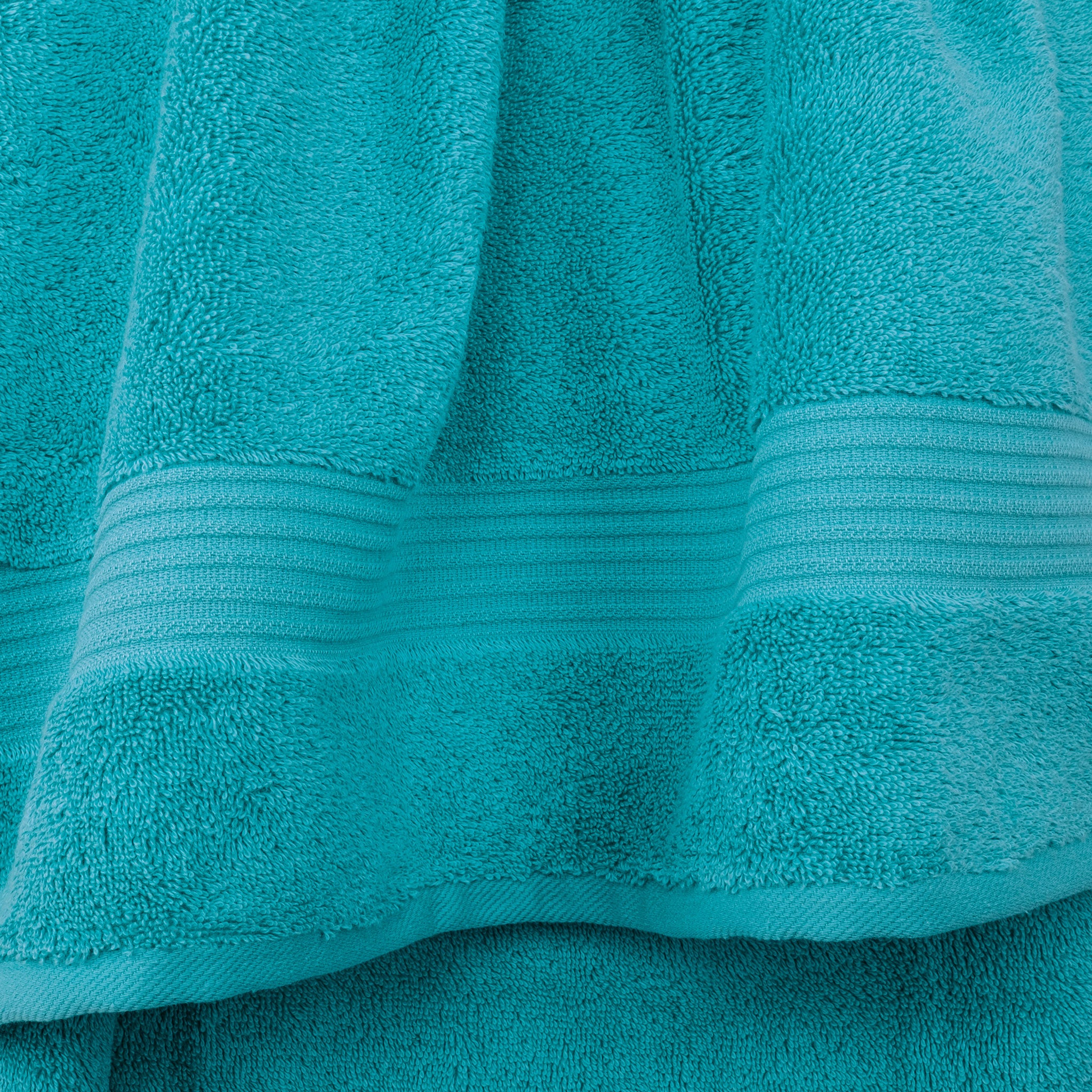 American-softlinen Bekos 100% Cotton Turkish Towels, 4 Piece Hand Towel Set -aqua-blue-03