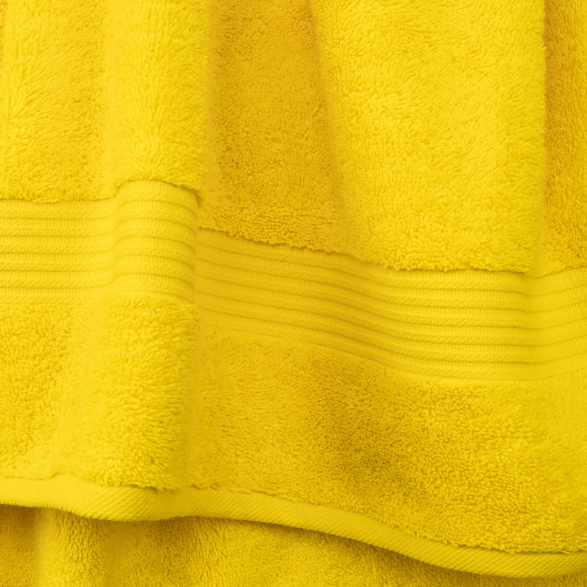 American-softlinen Bekos 100% Cotton Turkish Towels, 4 Piece Hand Towel Set -yellow-03