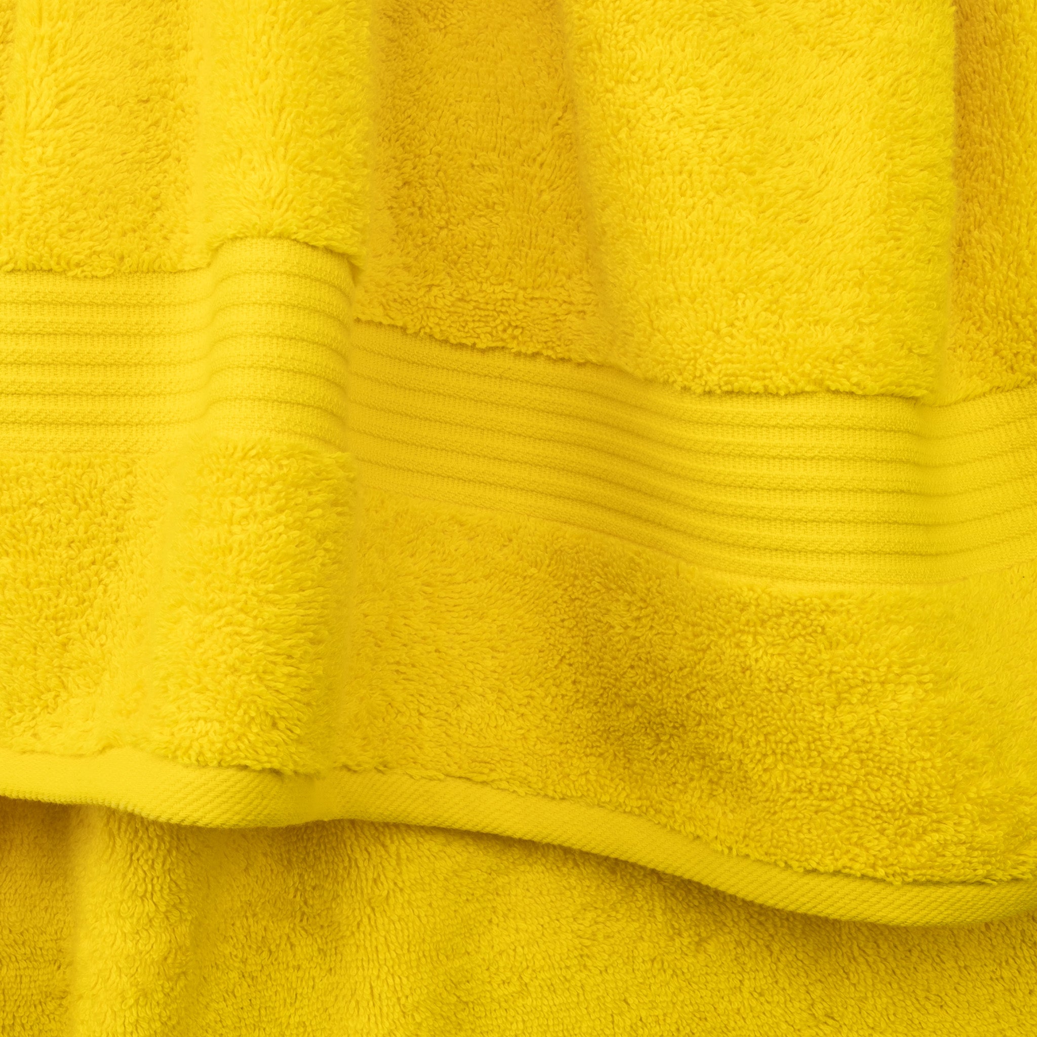 American-softlinen Bekos 100% Cotton Turkish Towels, 4 Piece Washcloth Towel Set -yellow-04