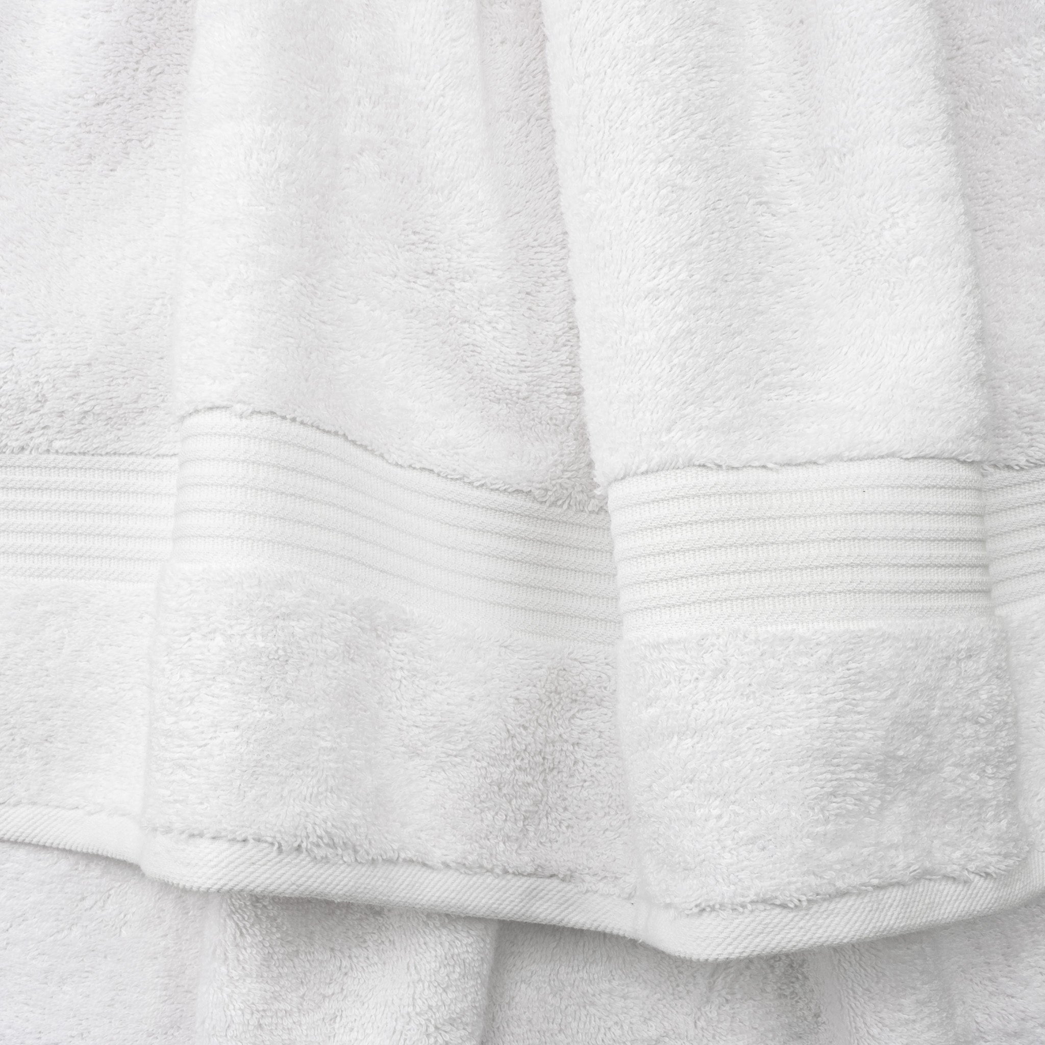 American-softlinen Bekos 100% Cotton Turkish Towels 6 Piece Bath Towel Set -white-03