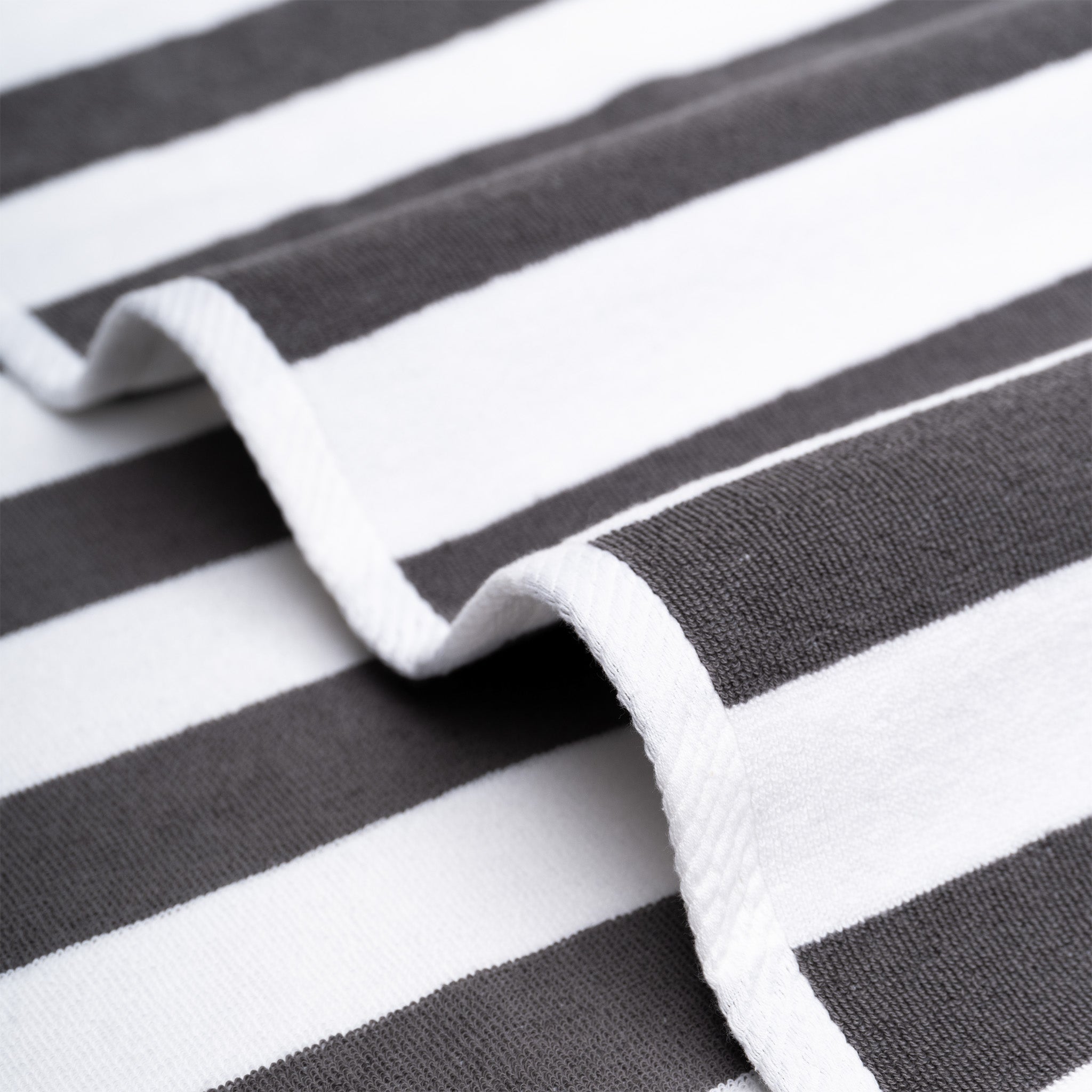 American-softlinen Cabana Striped Beach Towel 32 Set Case Pack -gray-5