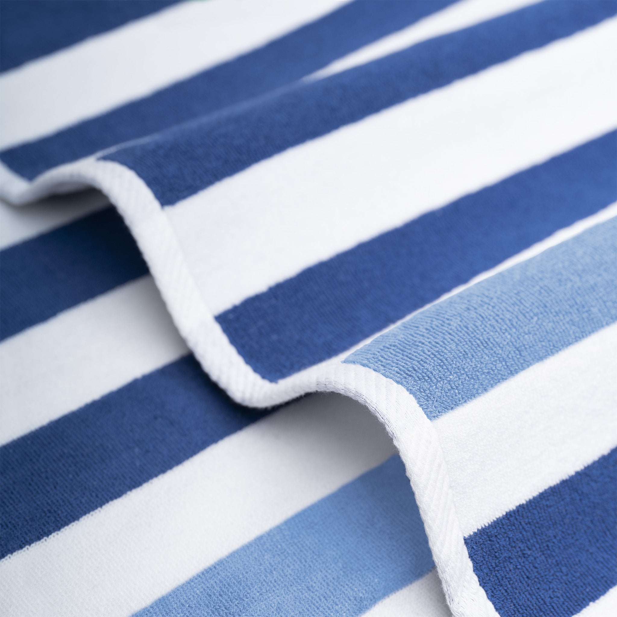 American-softlinen Cabana Striped Beach Towel 32 Set Case Pack -navy-sky-white-5