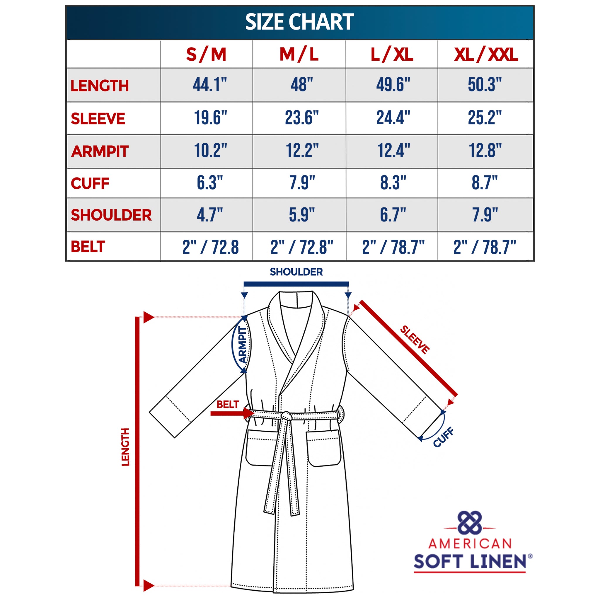 American-softlinen Super Soft Absorbent and Fluffy Unisex Fleece Bathrobe -12 Set Case Pack -XL-XXL-Bordeaux-red-4