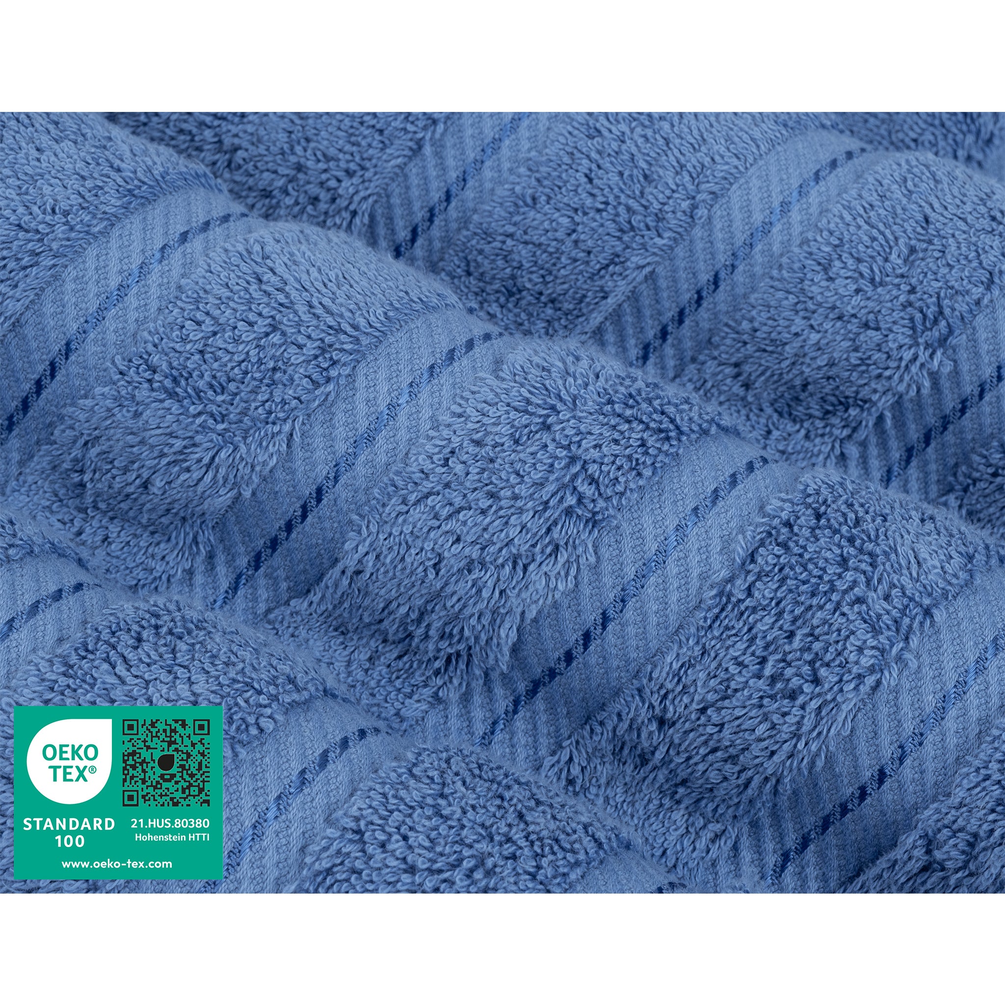 American-softlinen - 35x70 Jumbo Bath Sheet Turkish Bath Towel - 16 Piece Case Pack - electric-blue 3