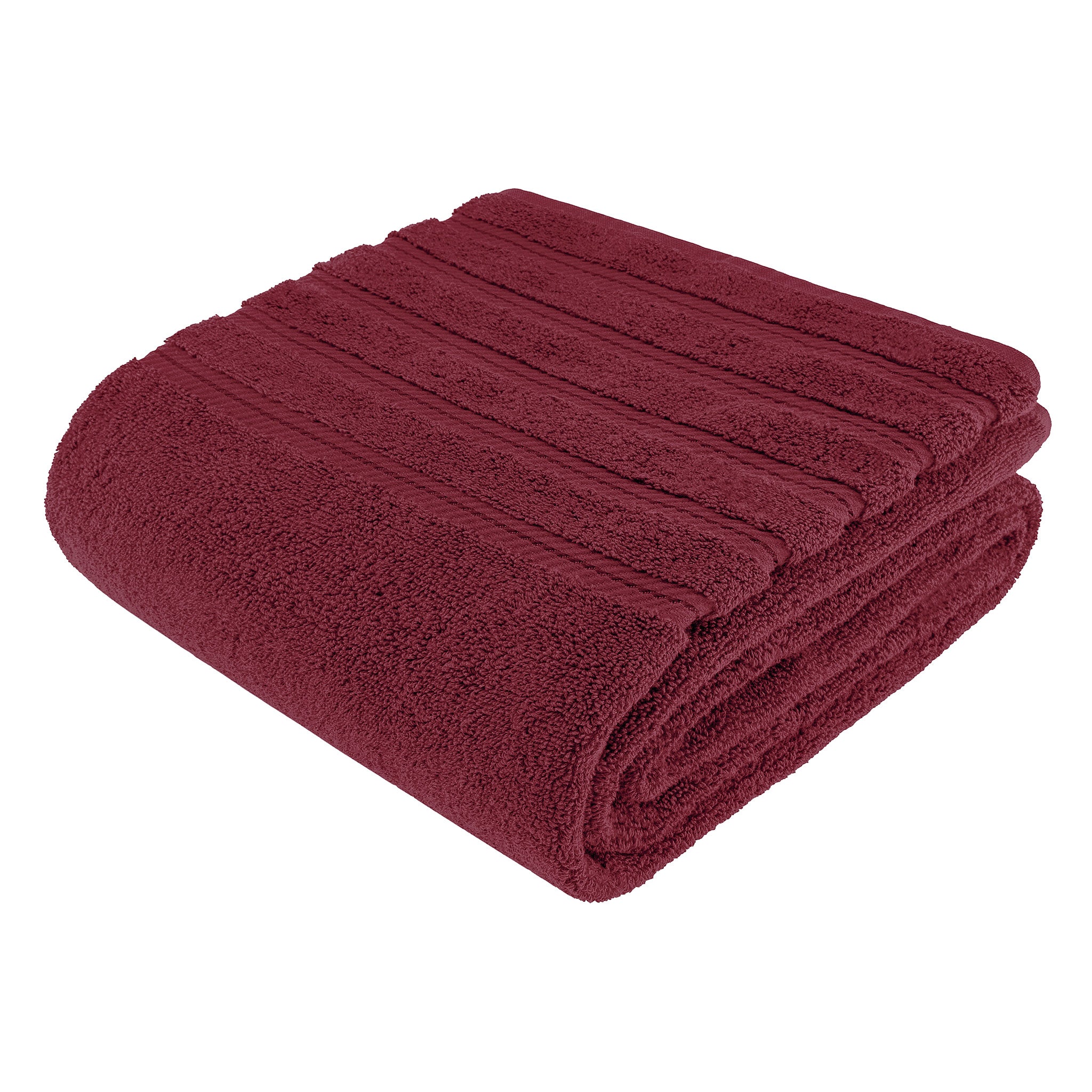 American-softlinen 35x70 Inch 100% Turkish Cotton Jumbo Bath Sheet bordeaux-red-7