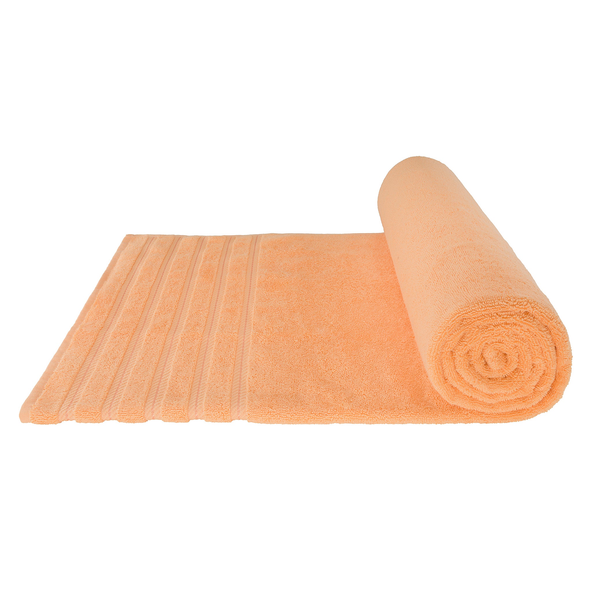 American-softlinen 35x70 Inch 100% Turkish Cotton Jumbo Bath Sheet malibu-peach-6