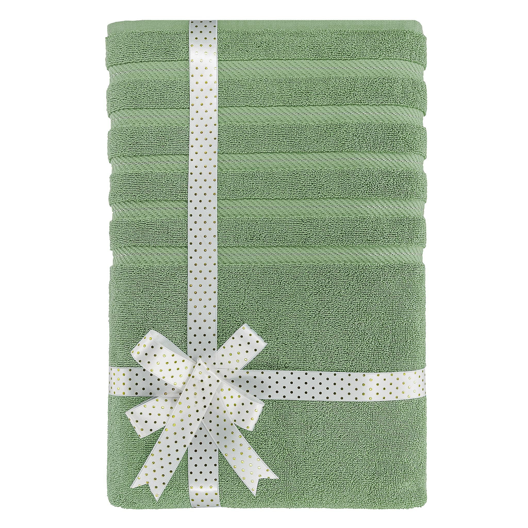 American-softlinen 35x70 Inch 100% Turkish Cotton Jumbo Bath Sheet sage-green-3
