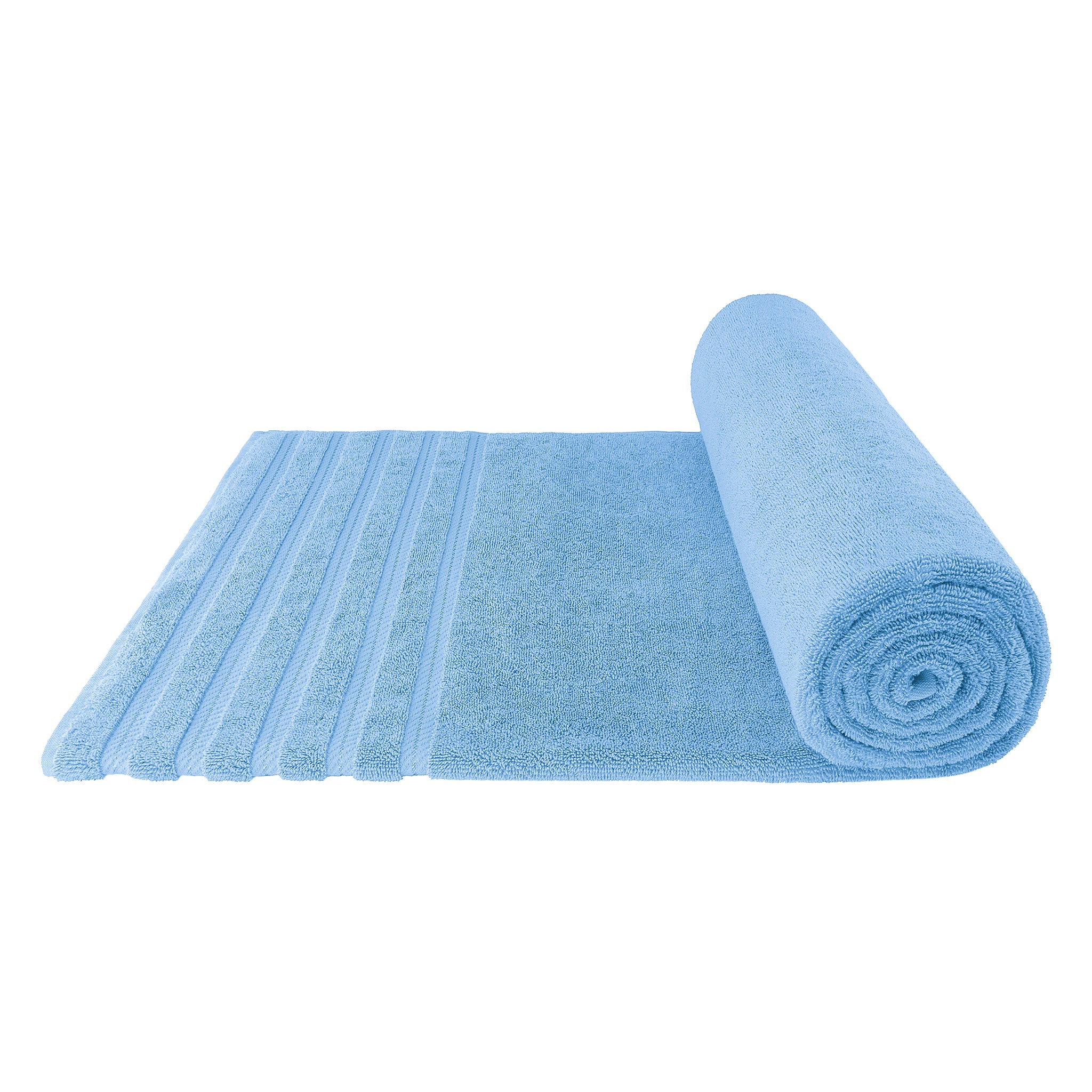 American-softlinen 35x70 Inch 100% Turkish Cotton Jumbo Bath Sheet sky-blue-6