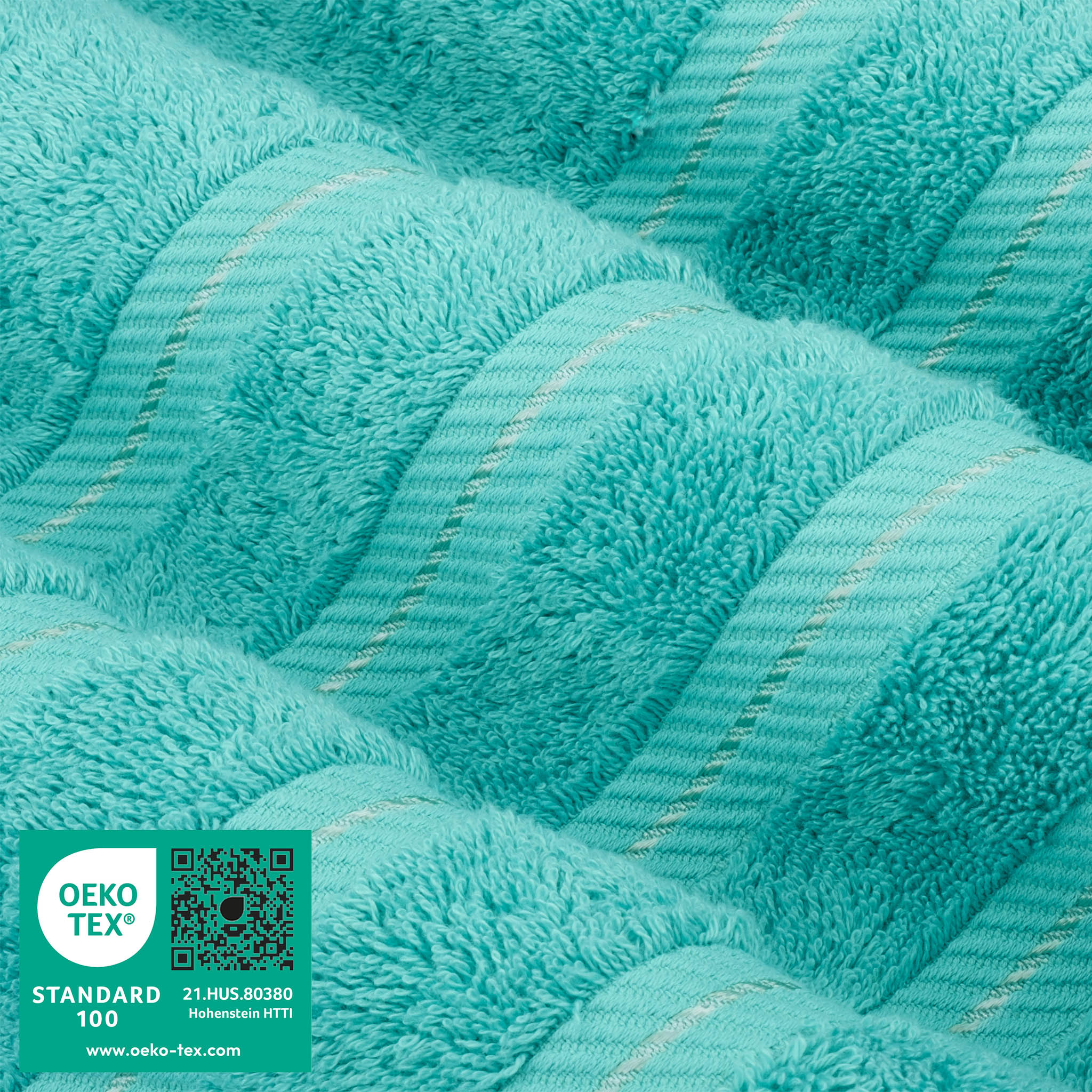 American-softlinen 35x70 Inch 100% Turkish Cotton Jumbo Bath Sheet turquoise-blue-2