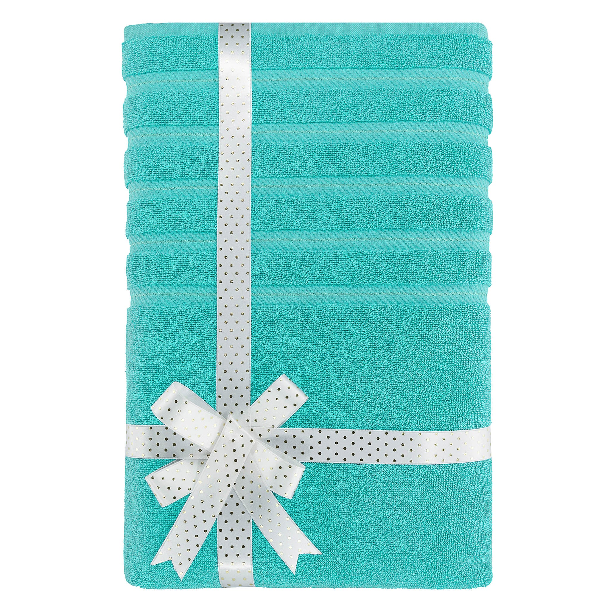 American-softlinen 35x70 Inch 100% Turkish Cotton Jumbo Bath Sheet turquoise-blue-3