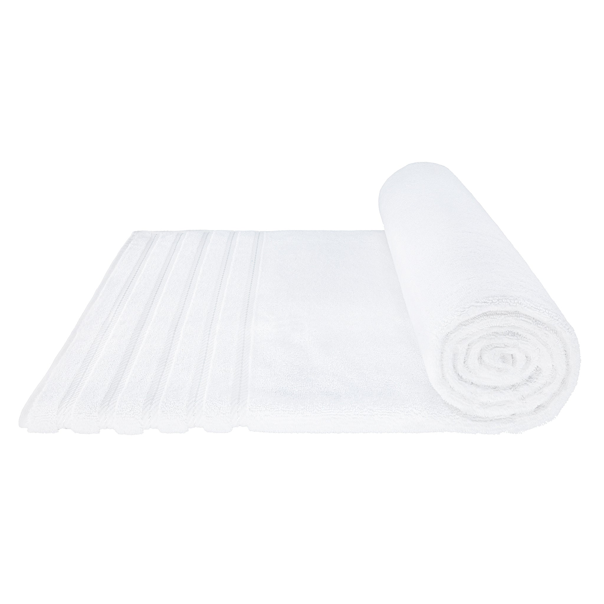 American-softlinen 35x70 Inch 100% Turkish Cotton Jumbo Bath Sheet white-6