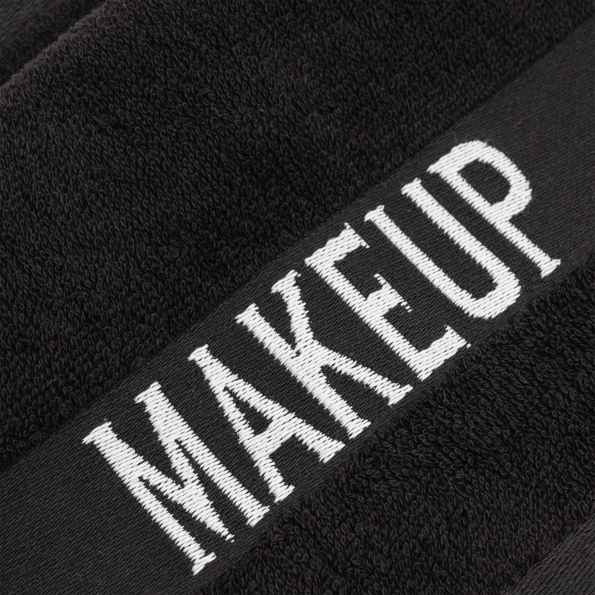 American-softlinen 100% Cotton Makeup Towels 100 Set Case Pack -black-6