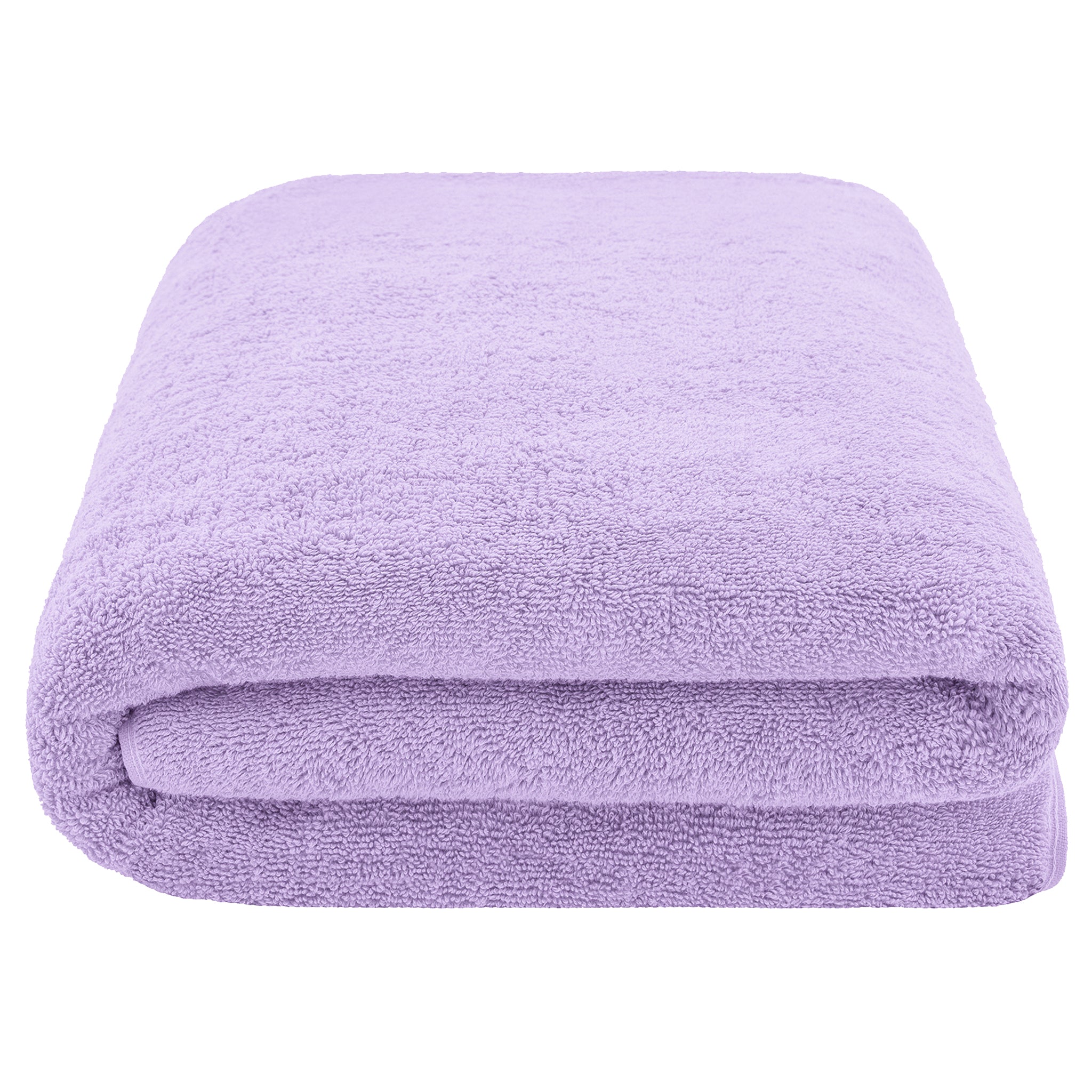 American-softlinen 100% Ring Spun Cotton 40x80 Inches Oversized Bath Sheets lilac-3