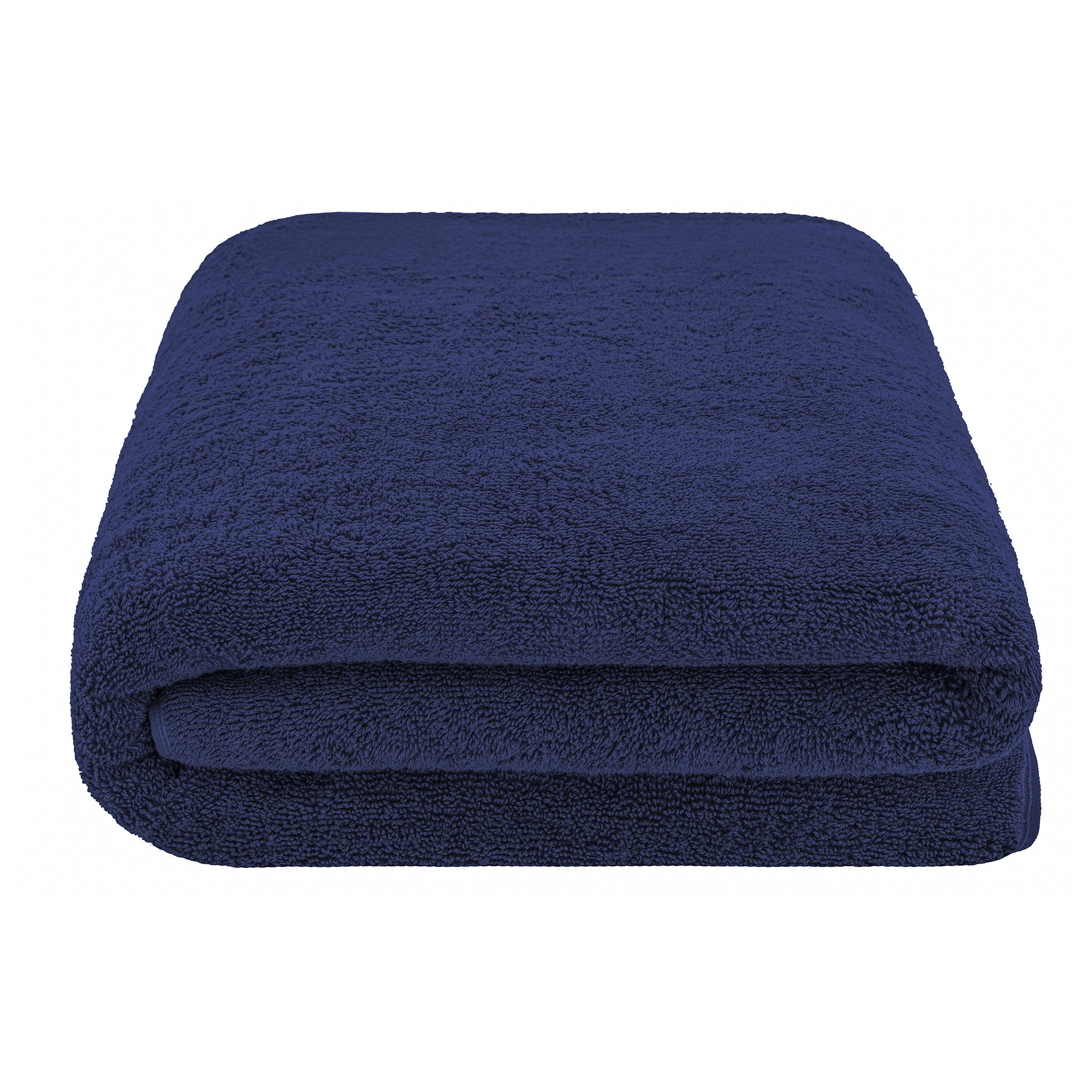 American-softlinen 100% Ring Spun Cotton 40x80 Inches Oversized Bath Sheets navy-blue-3