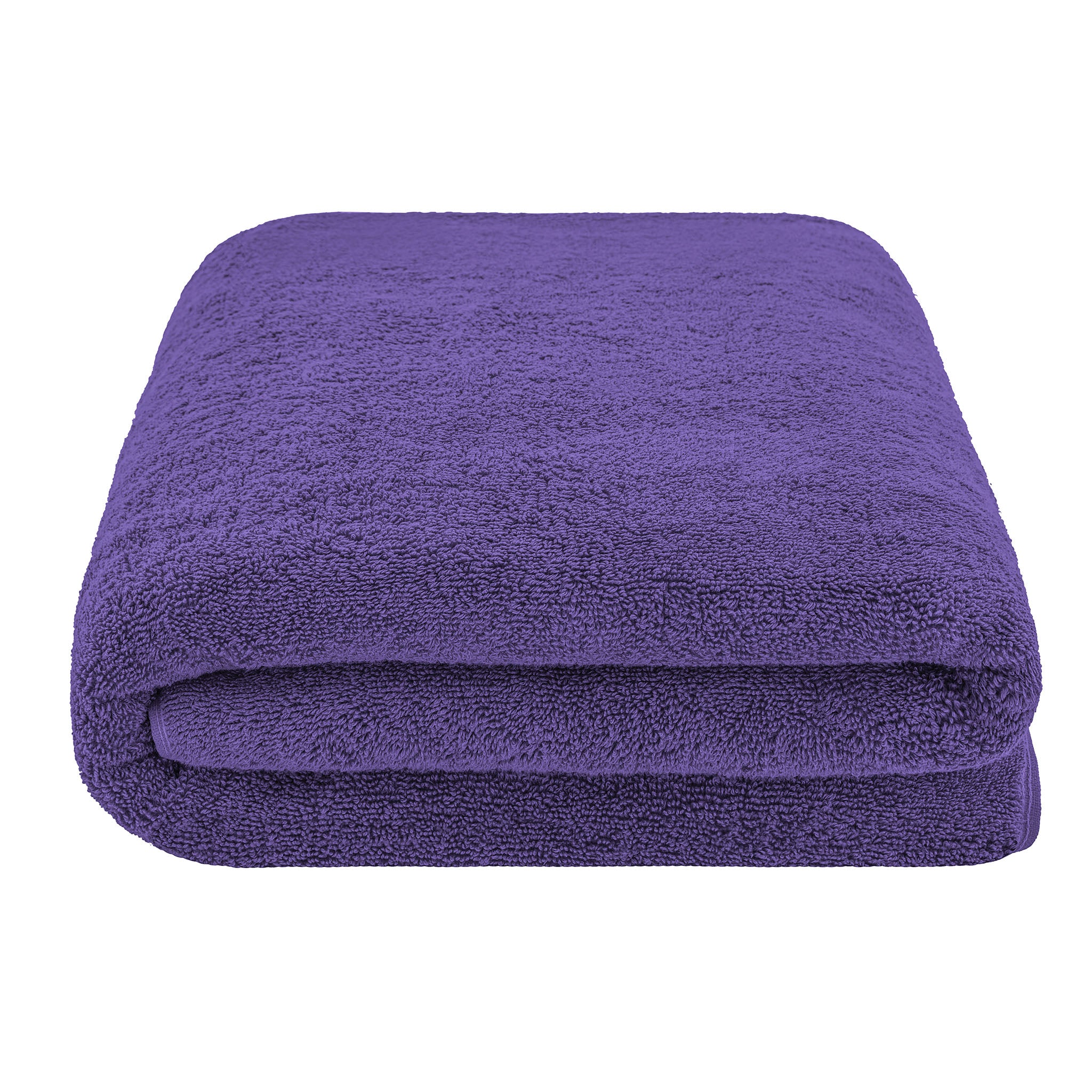 American-softlinen 100% Ring Spun Cotton 40x80 Inches Oversized Bath Sheets purple-3