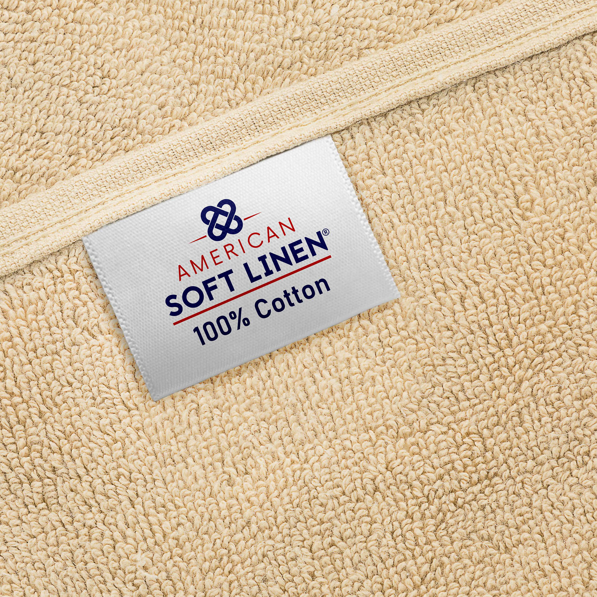 American-softlinen 100% Ring Spun Cotton 40x80 Inches Oversized Bath Sheets sand-taupe-6