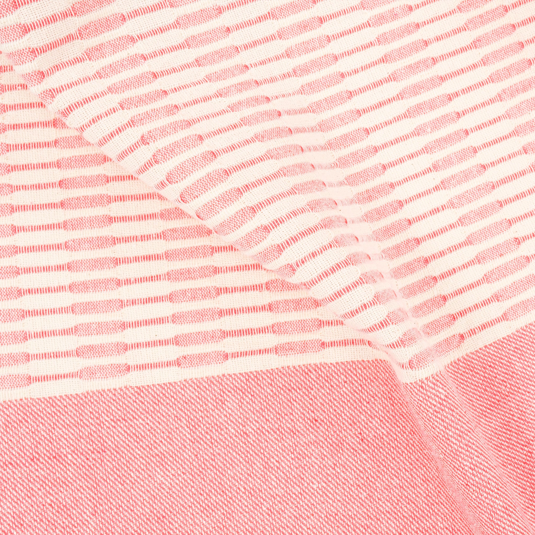 American-softlinen - 100% Cotton Turkish Peshtemal Towels 40x70 Inches - Coral - 2