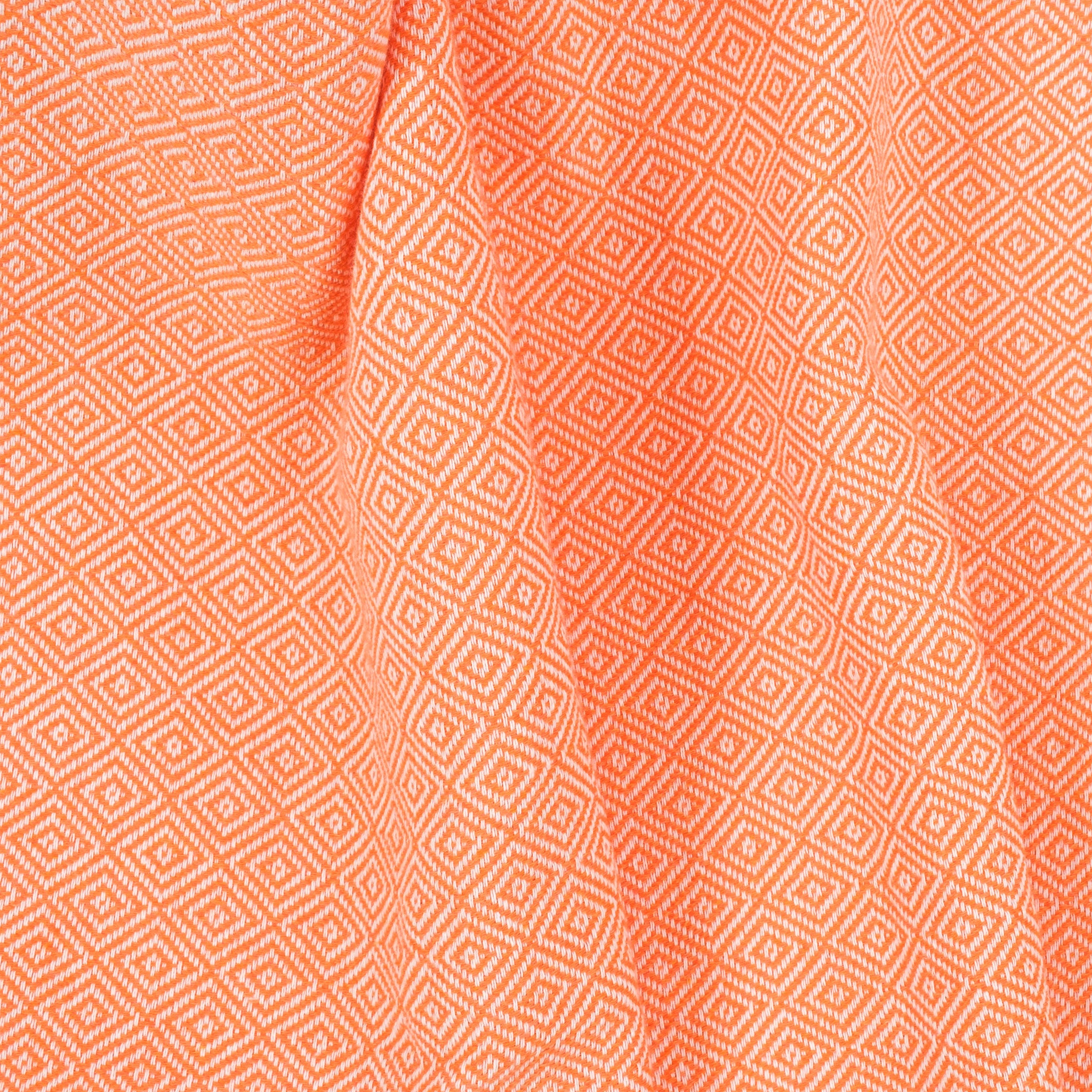 American-softlinen - 100% Cotton Turkish Peshtemal Towels 40x70 Inches - Orange - 2