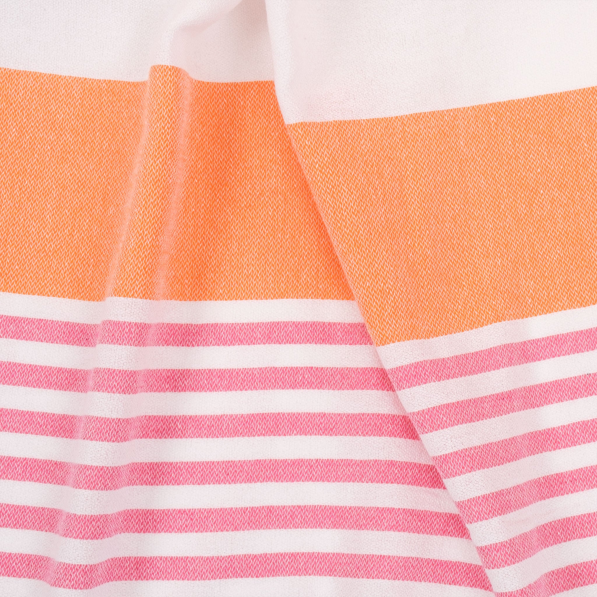 American-softlinen - 100% Cotton Turkish Peshtemal Towels 40x70 Inches - Pink - 2