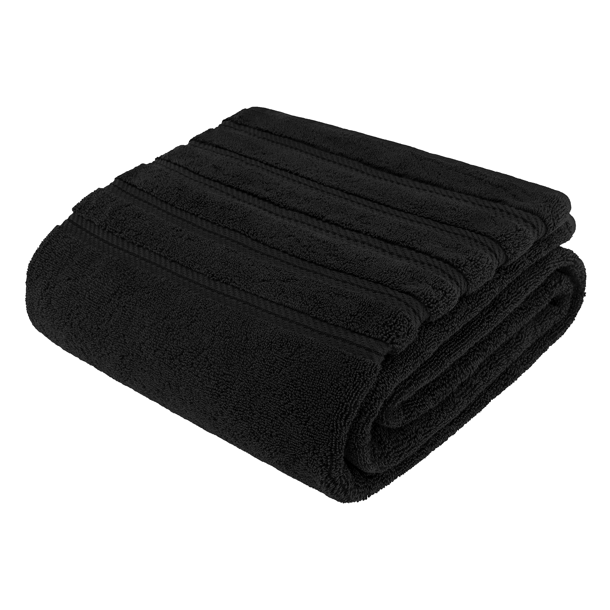 American-softlinen - 35x70 Jumbo Bath Sheet Turkish Bath Towel - 16 Piece Case Pack - Black - 7