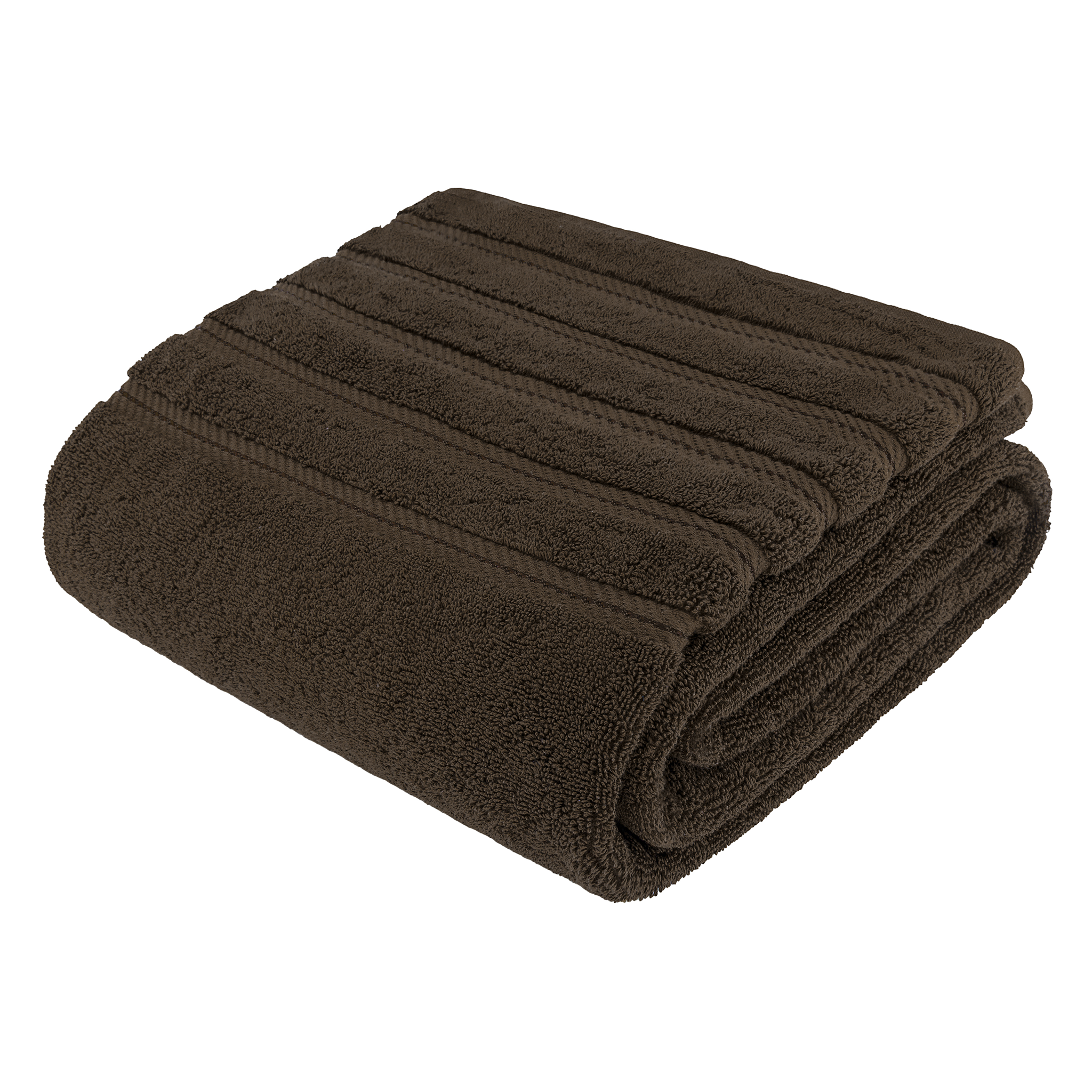 American-softlinen - 35x70 Jumbo Bath Sheet Turkish Bath Towel - 16 Piece Case Pack - Chocolate-Brown - 7