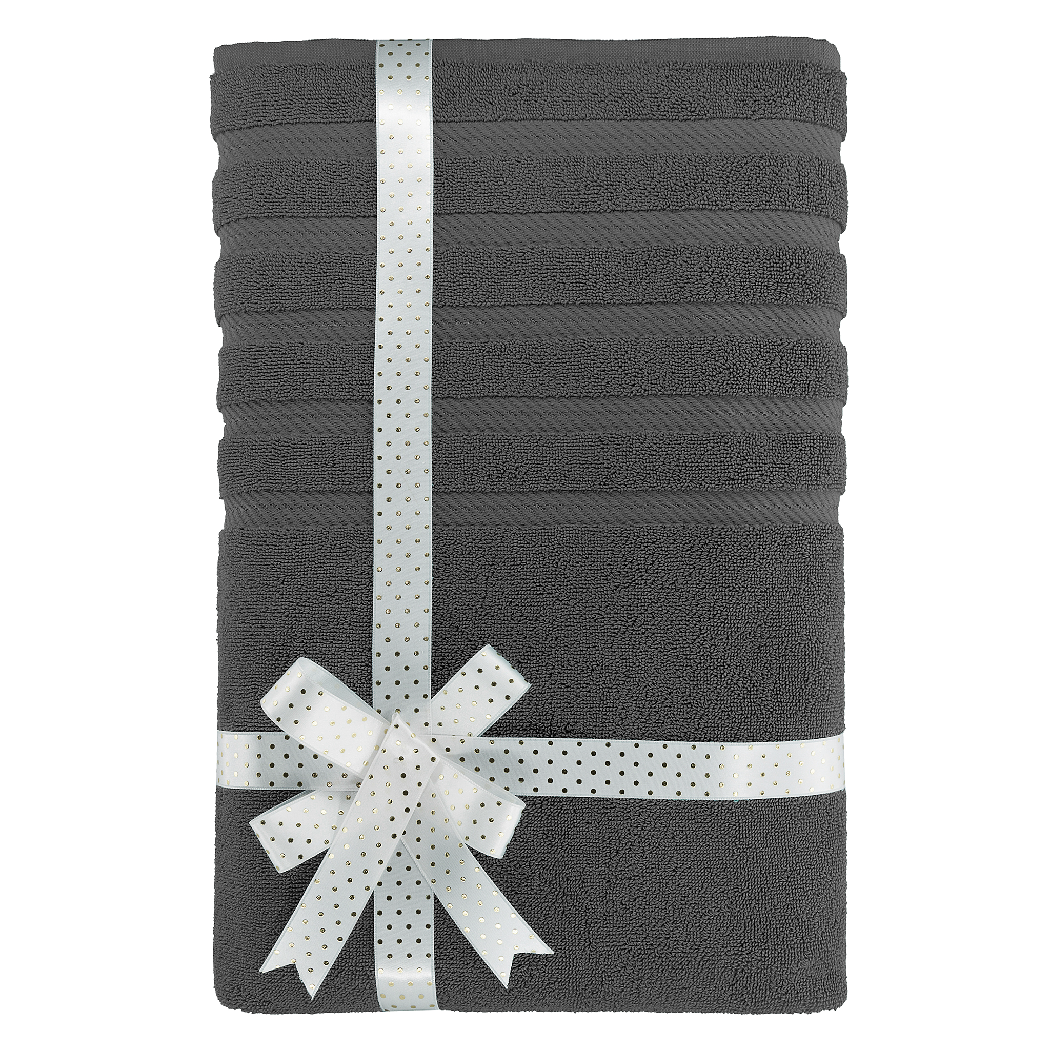 American-softlinen - 35x70 Jumbo Bath Sheet Turkish Bath Towel - 16 Piece Case Pack - Gray - 3