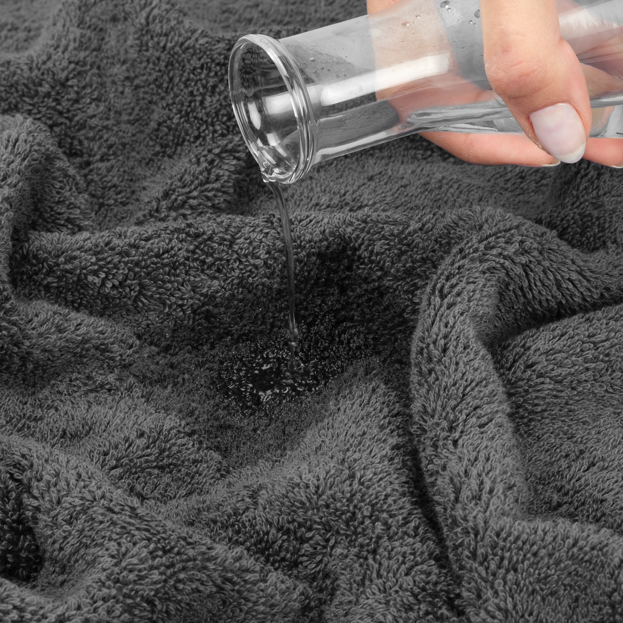 American-softlinen - 35x70 Jumbo Bath Sheet Turkish Bath Towel - 16 Piece Case Pack - Gray - 5