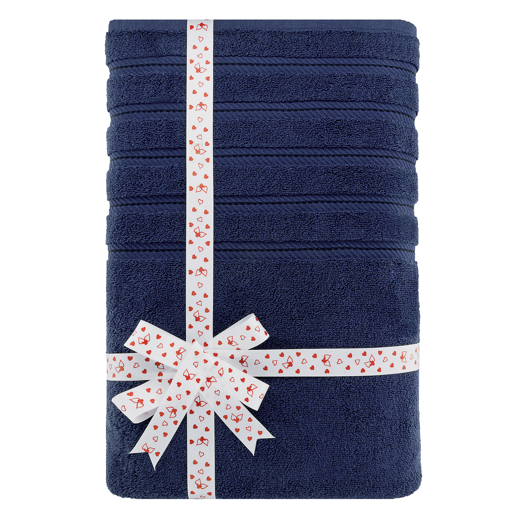 American-softlinen - 35x70 Jumbo Bath Sheet Turkish Bath Towel - 16 Piece Case Pack - Navy-Blue - 3