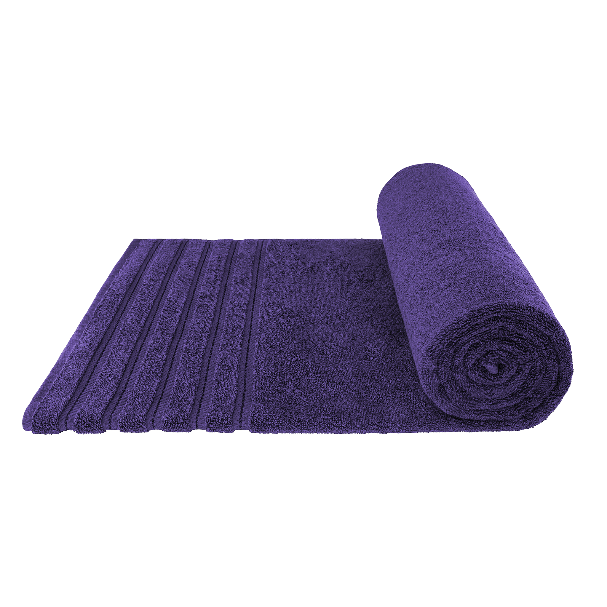 American-softlinen - 35x70 Jumbo Bath Sheet Turkish Bath Towel - 16 Piece Case Pack - Purple - 6
