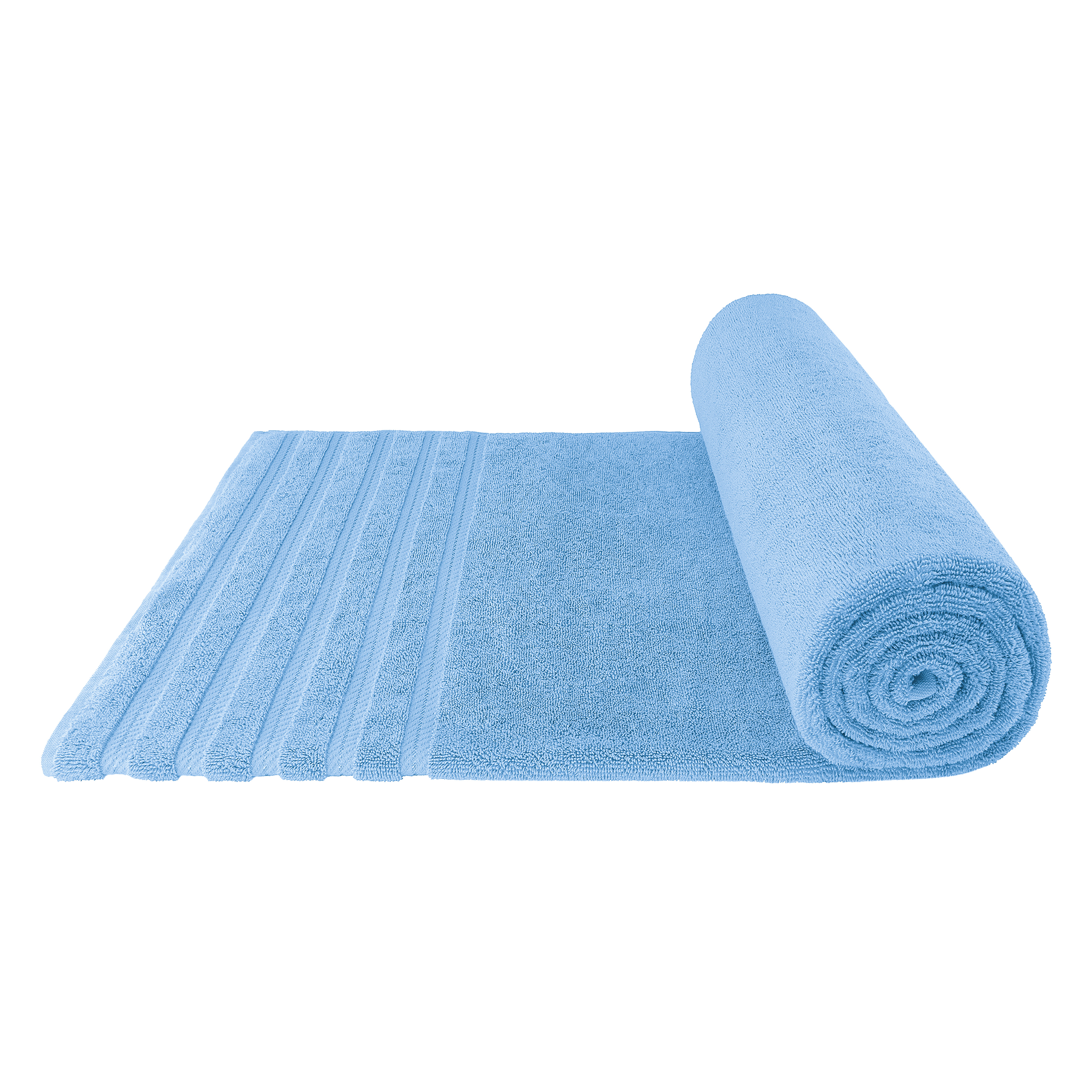 American-softlinen - 35x70 Jumbo Bath Sheet Turkish Bath Towel - 16 Piece Case Pack - Sky-Blue - 6