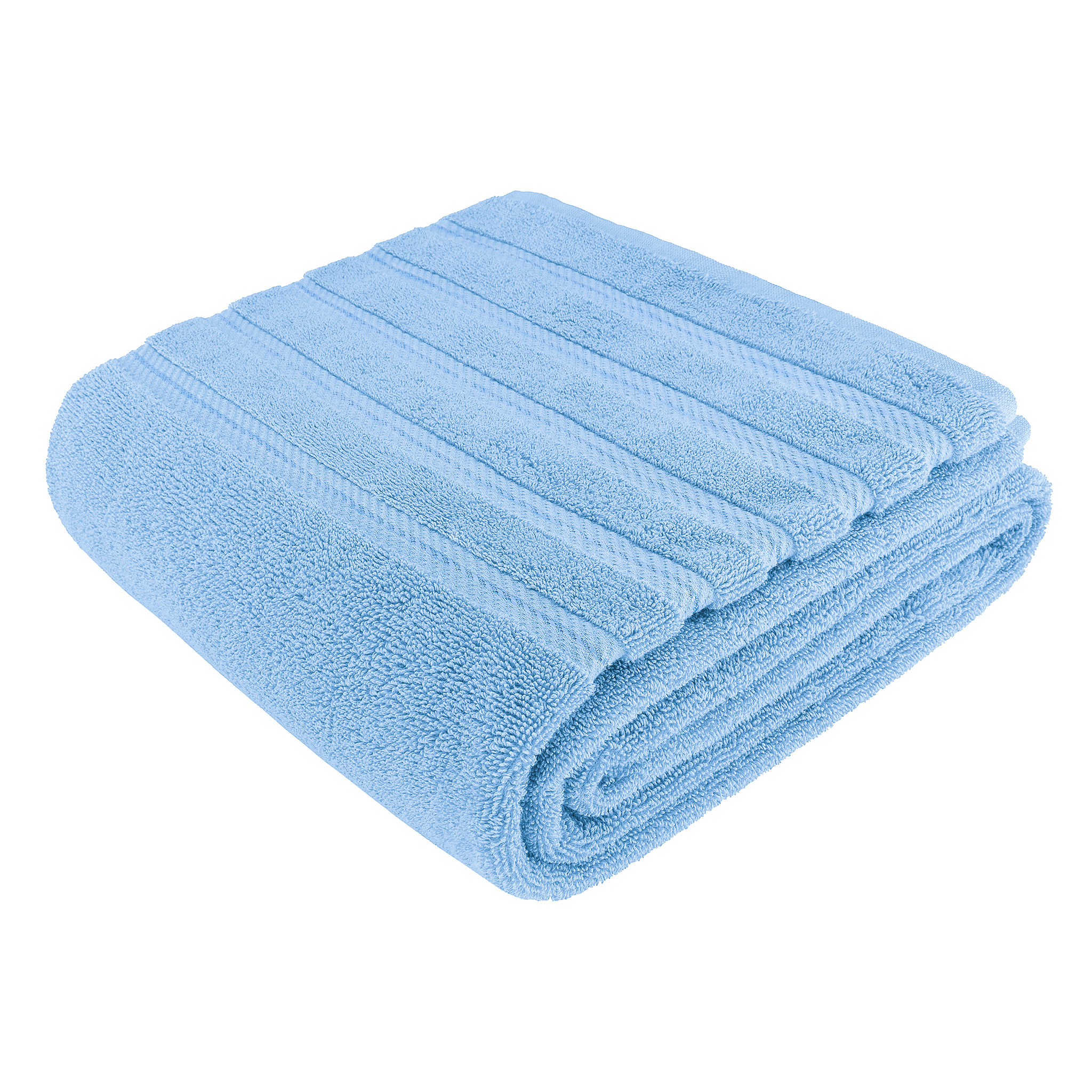 American-softlinen - 35x70 Jumbo Bath Sheet Turkish Bath Towel - 16 Piece Case Pack - Sky-Blue - 7