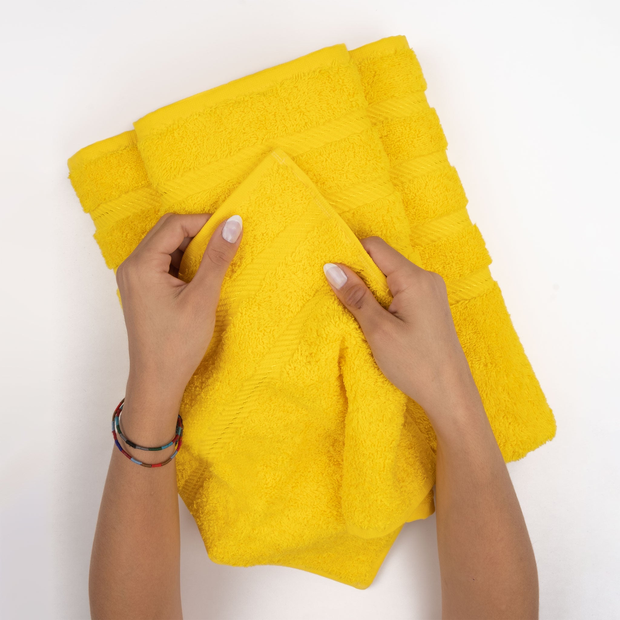 American-softlinen - 35x70 Jumbo Bath Sheet Turkish Bath Towel - 16 Piece Case Pack - Yellow - 4