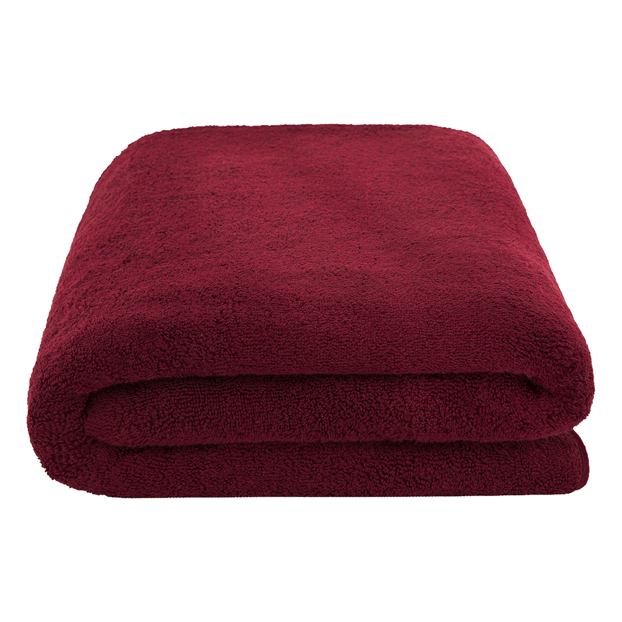 American-softlinen - 40x80 Inch Oversized Bath Sheet Turkish Bath Towel - 12 Piece Case Pack - Bordeaux-Red - 3