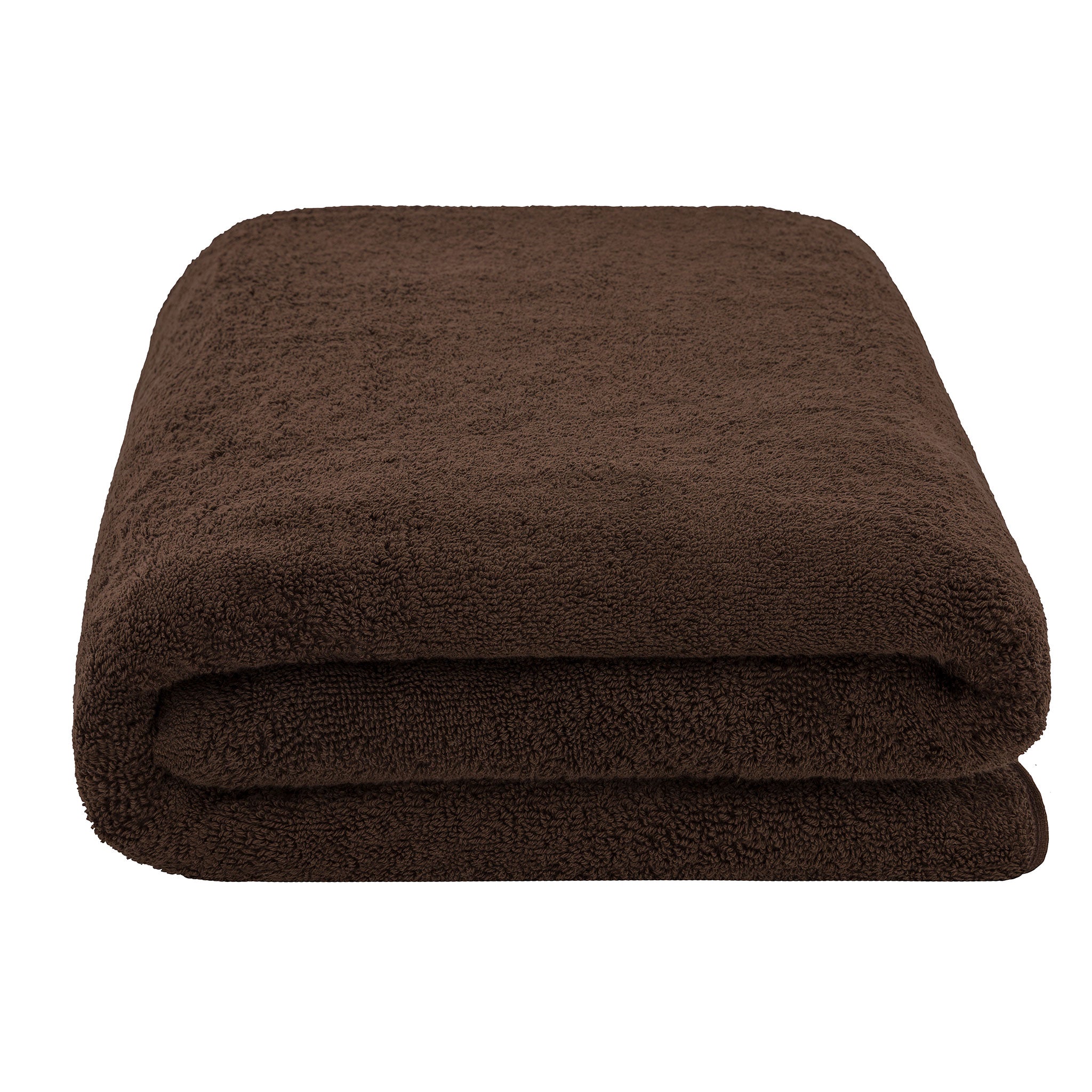 American-softlinen - 40x80 Inch Oversized Bath Sheet Turkish Bath Towel - 12 Piece Case Pack - Chocolate-Brown - 3
