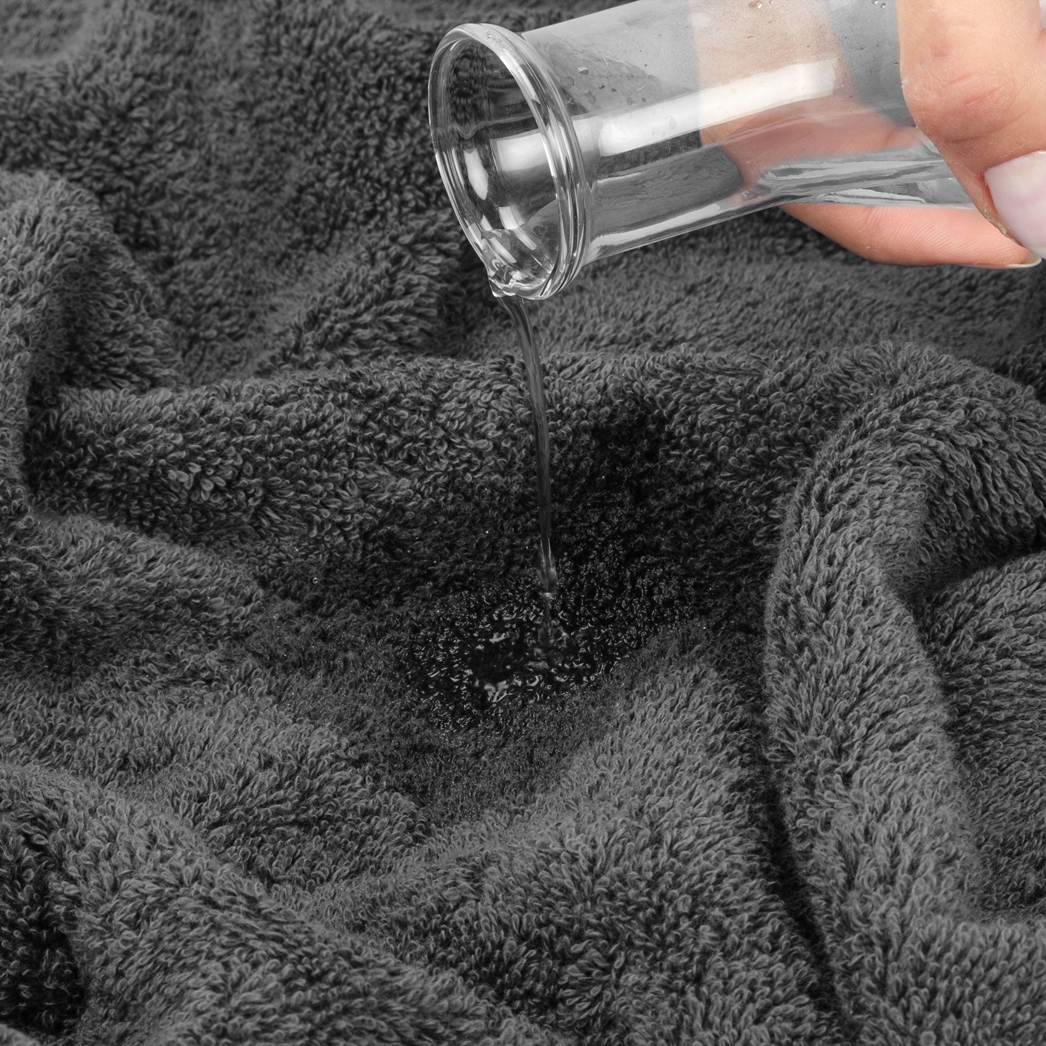 American-softlinen - 40x80 Inch Oversized Bath Sheet Turkish Bath Towel - 12 Piece Case Pack - Gray - 4