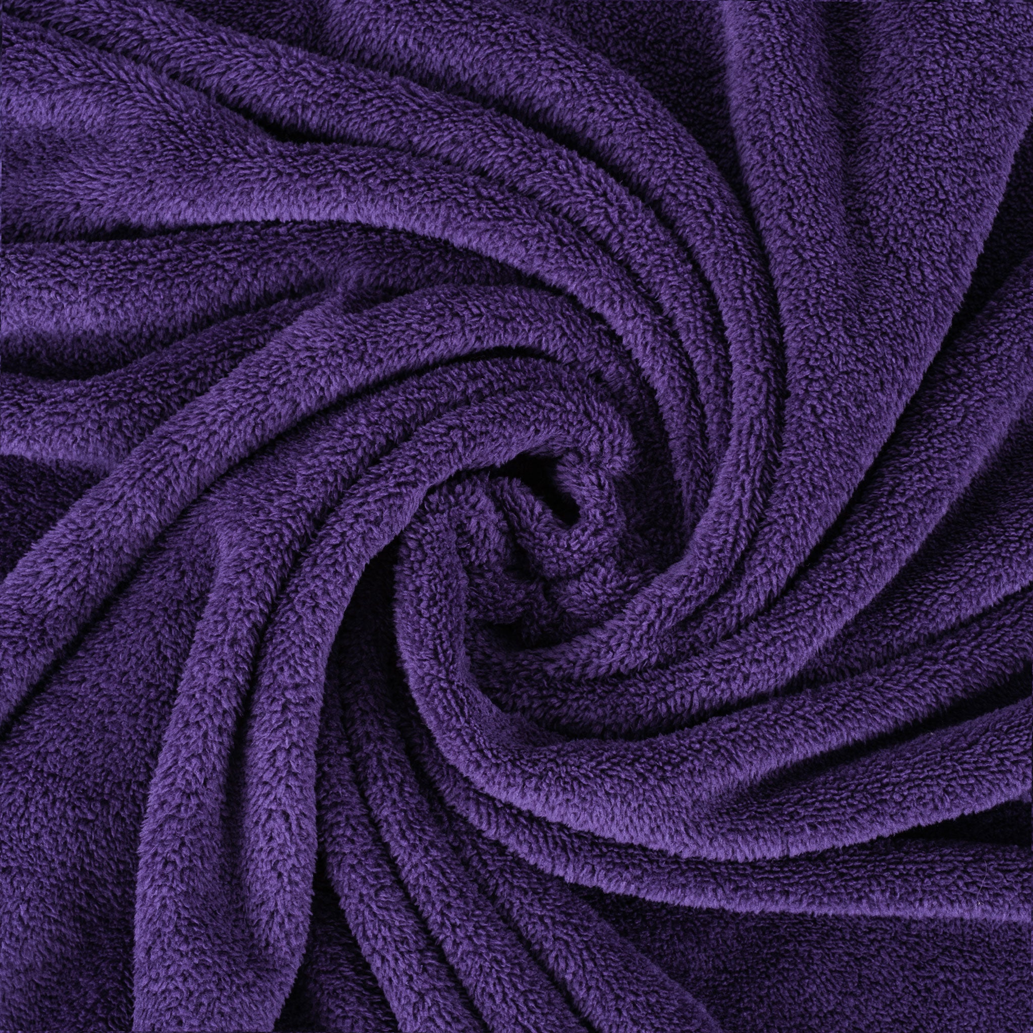 American-softlinen - Bedding Fleece Blanket - Wholesale - 24 Set Case Pack - Throw Size 50x60 inches - Purple - 5