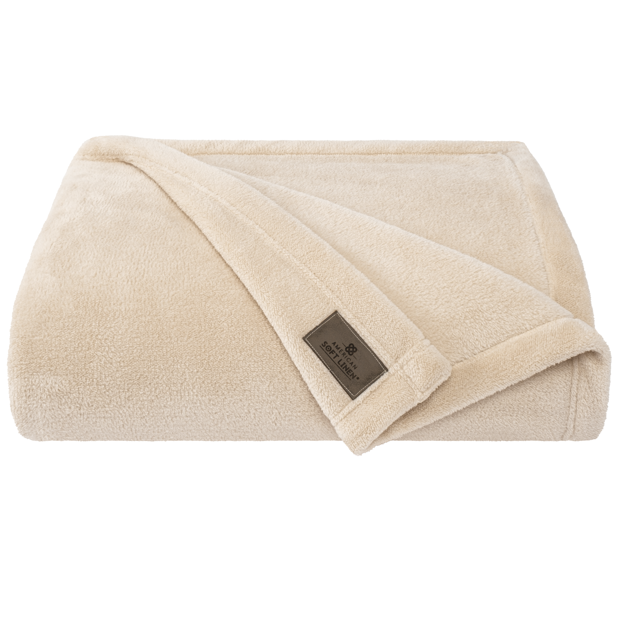 American-softlinen - Bedding Fleece Blanket - Wholesale - 9 Set Case Pack - Queen Size 85x90 inches - Sand-Taupe - 3