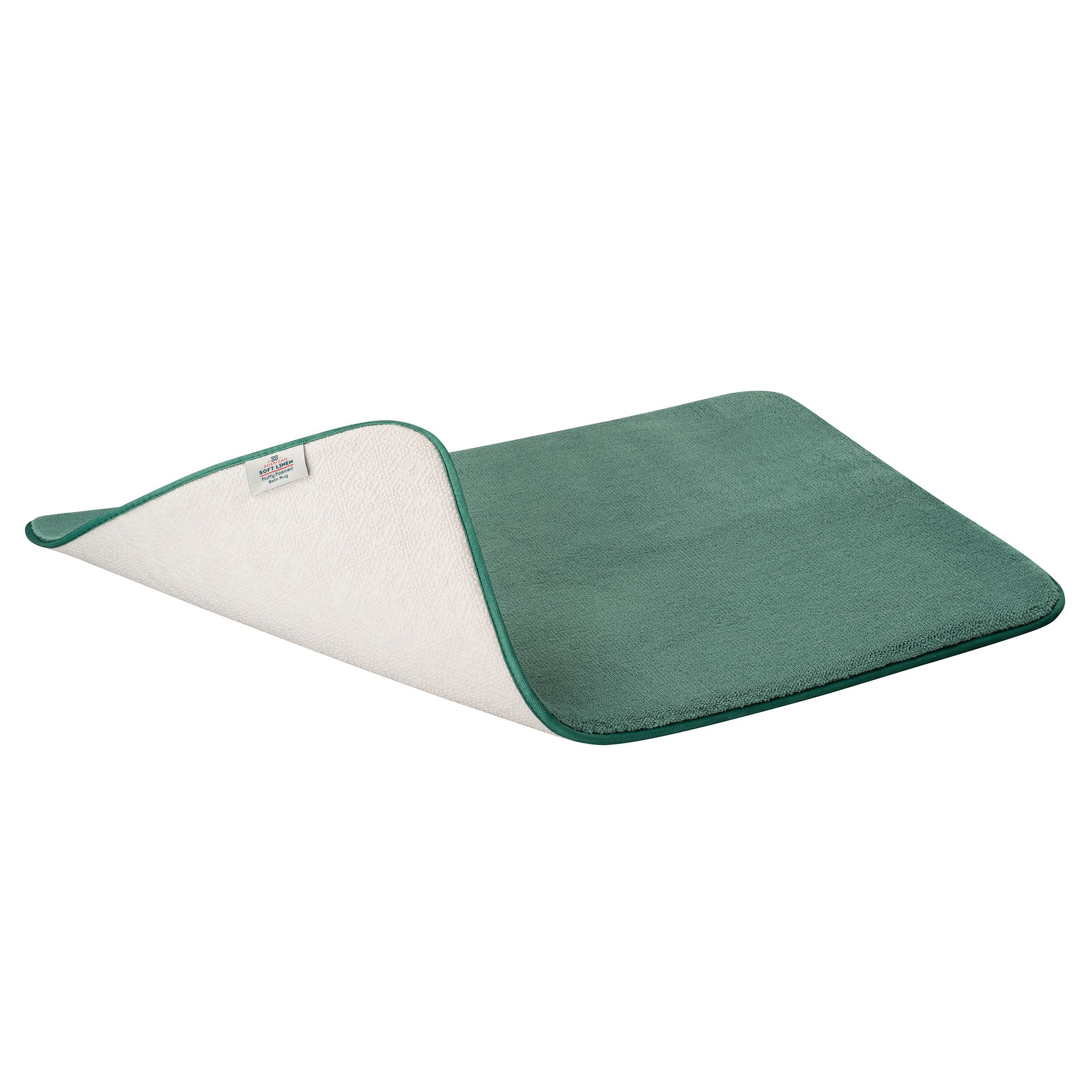American-softlinen - Fluffy Foamed Non-Slip Bath Rug 21x32 Inch -  18 Set Case Pack - Colonial-Blue - 5